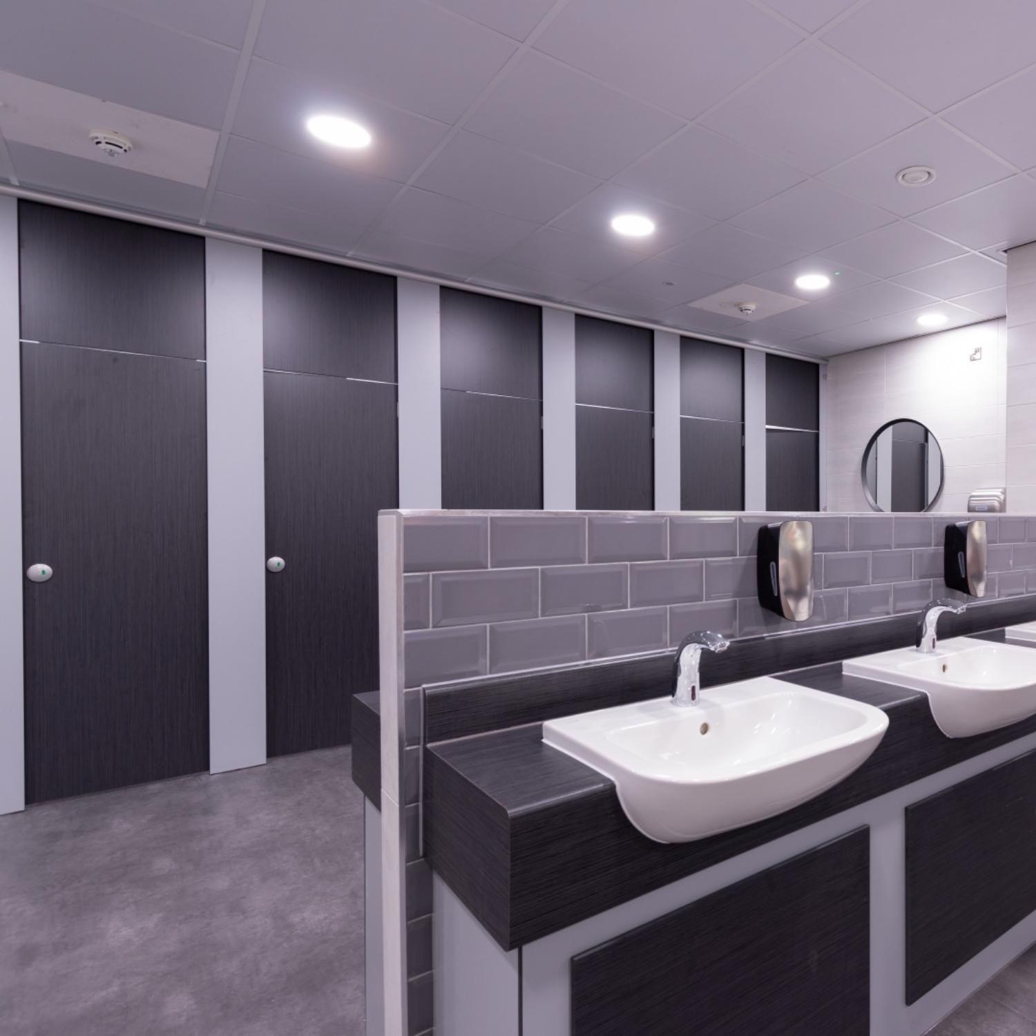 First Gender Neutral Toilet Block Installed At Walthamstow Academy Concept Cubicle Systems